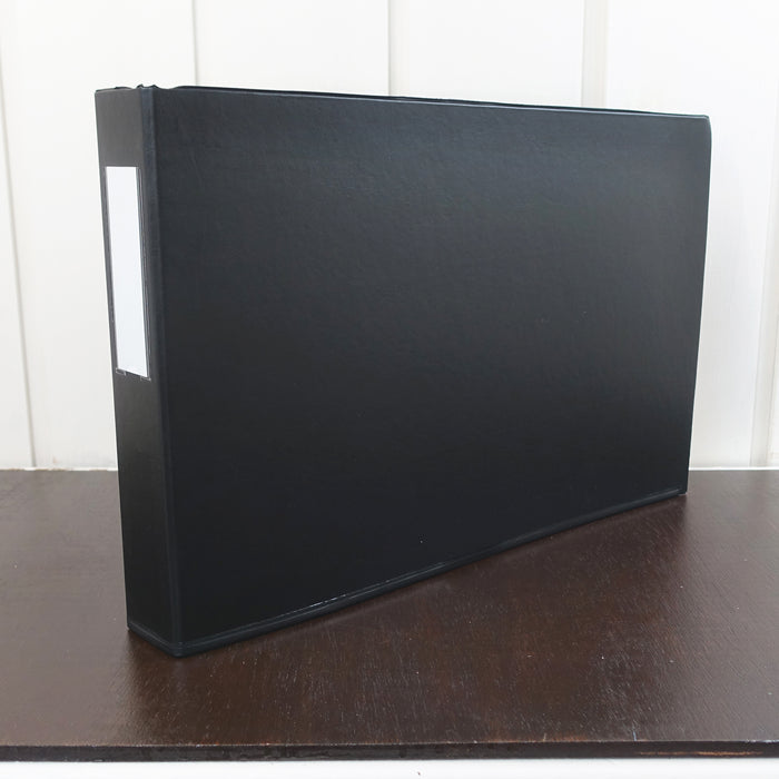 Bantex Ring Binder Landscape A3 2D Ring 38mm Black