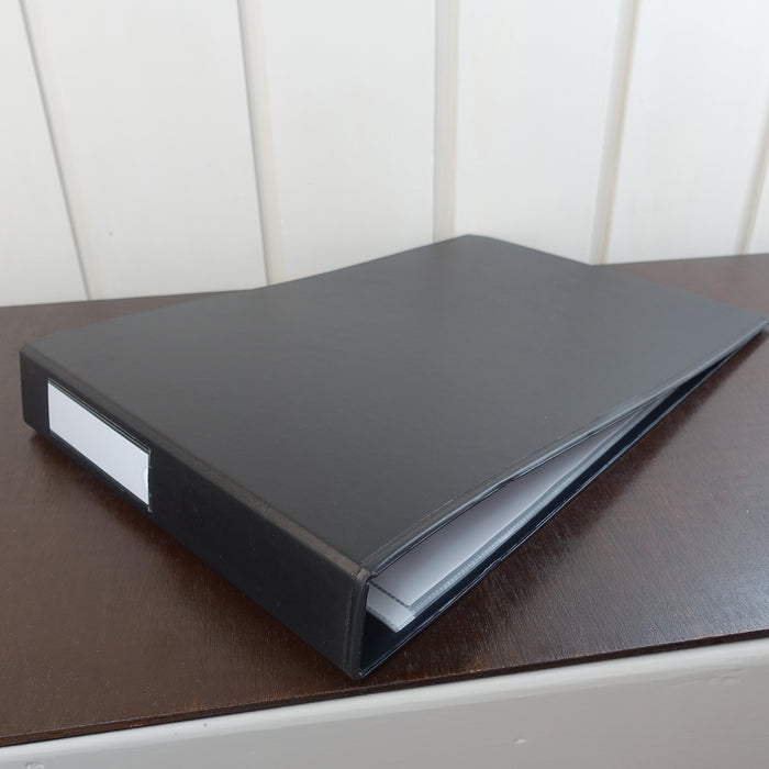 Bantex Ring Binder Landscape A3 2D Ring 38mm Black