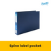 Bantex Ring Binder Landscape A3 4D Ring 38mm Blue