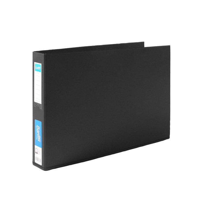 Bantex Ring Binder Landscape A3 4D Ring 38mm Black