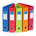 Bantex Fruits Lever Arch File PVC A4 70mm Box 10 Assorted