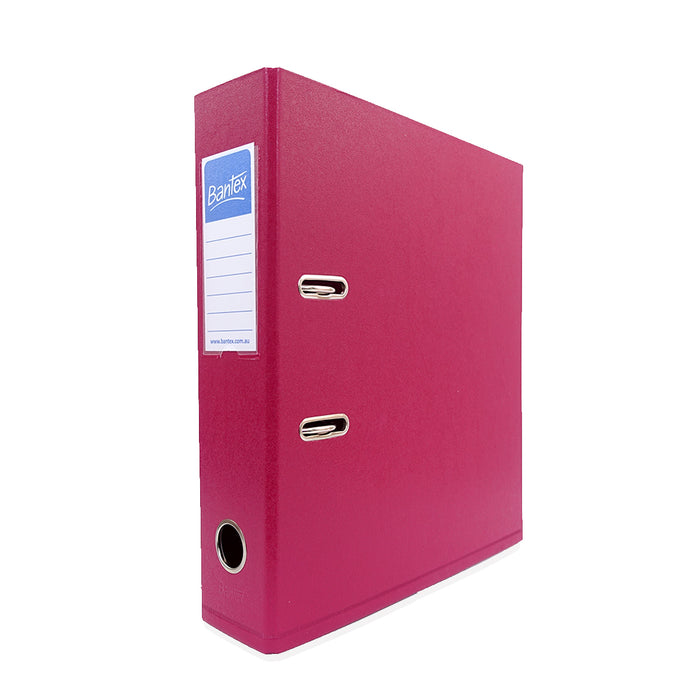 Bantex Fruits Lever Arch File PVC A4 70mm Grape