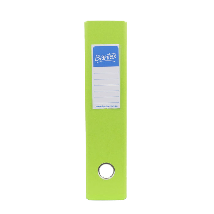 Bantex Fruits Lever Arch File PVC A4 70mm Lime