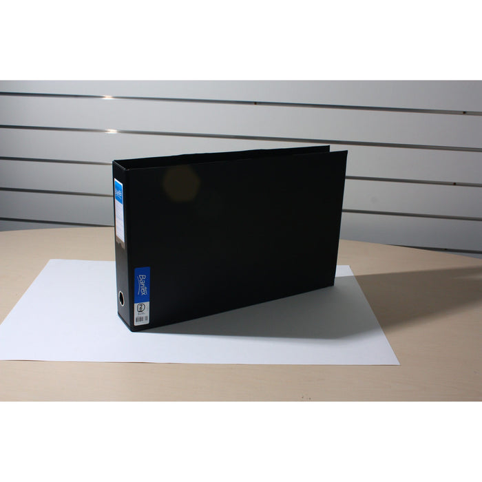 Bantex Ring Binder Landscape A3 2D Ring 65mm Black