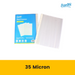 Bantex Economy Sheet Protectors PP A4 35 Micron Pack 10 Clear