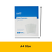 Bantex Tough Sheet Protectors PP A4 70 Micron Box 100 Ultra Clear