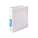 Bantex Insert Ring Binder A5 2D Ring 38mm White