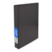 Bantex Standard Insert Ring Binder PP A4 2D Ring 25mm Black