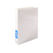 Bantex Standard Insert Ring Binder PP A4 3D Ring 25mm White