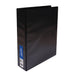 Bantex Standard Insert Ring Binder PP A4 2D Ring 38mm Black