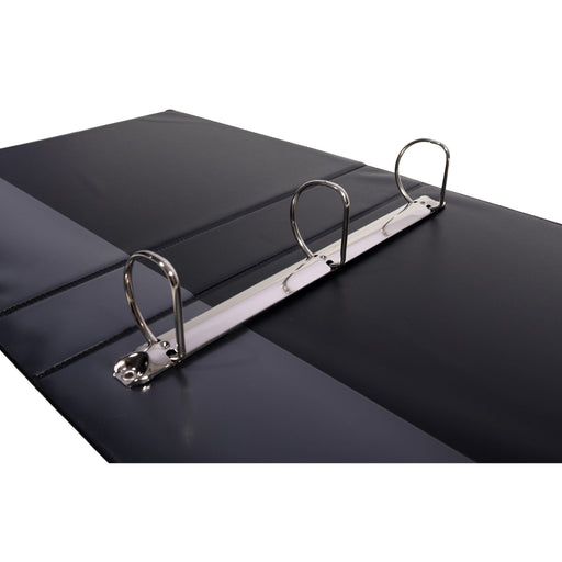 Bantex Standard Insert Ring Binder PP A4 3D Ring 38mm Black