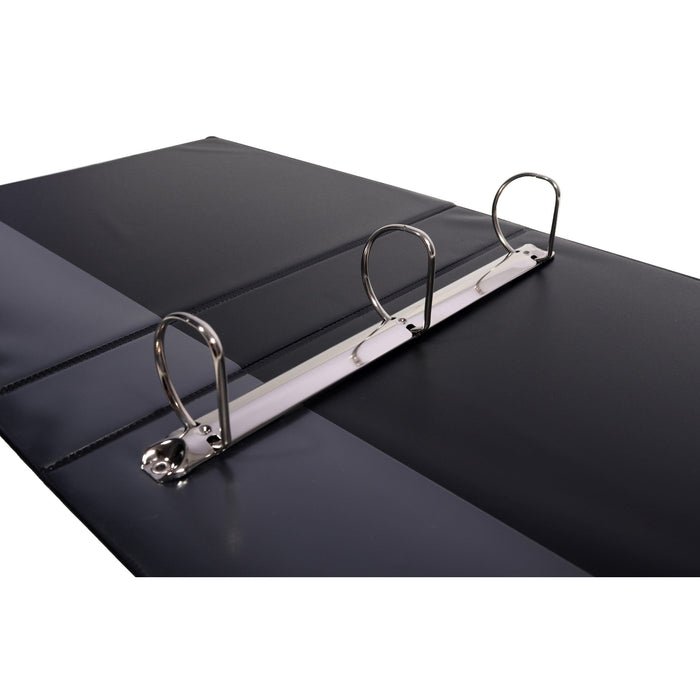 Bantex Standard Insert Ring Binder PP A4 3D Ring 38mm Black
