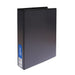 Bantex Standard Insert Ring Binder PP A4 4D Ring 38mm Black