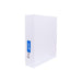 Bantex Standard Insert Ring Binder PP A4 3D Ring 50mm White