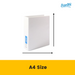 Bantex Standard Insert Ring Binder PP A4 3D Ring 50mm White
