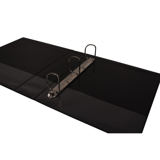 Bantex Standard Insert Ring Binder PP A4 3D Ring 50mm Black
