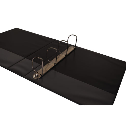 Bantex Standard Insert Ring Binder PP A4 4D Ring 50mm Black