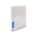 Bantex Standard Insert Ring Binder PP A4 2D Ring 19mm White