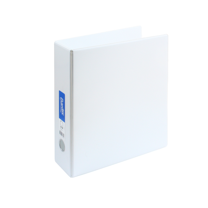 Bantex Insert Lever Arch File with Fingerhole PP A4 White