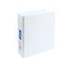 Bantex Insert Lever Arch File with Fingerhole PP A4 White