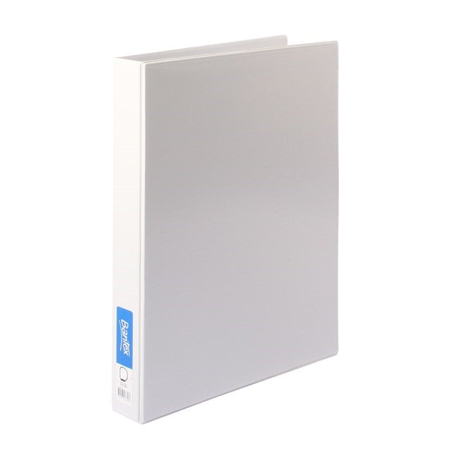 Bantex Insert Ring Binder A3 4D Ring 38mm White