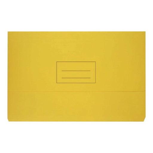 Bantex Document Wallet Manilla 230gsm Foolscap Yellow