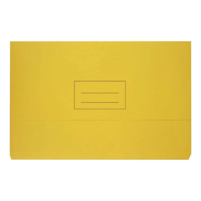 Bantex Document Wallet Manilla 230gsm Foolscap Yellow