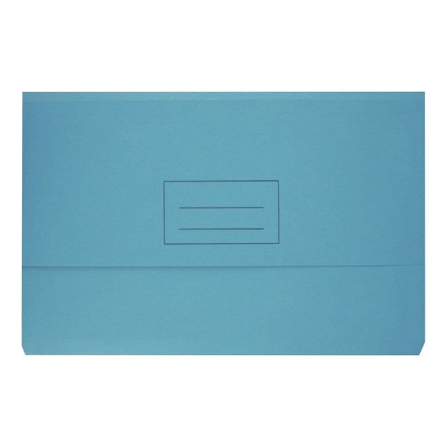 Bantex Document Wallet Manilla 230gsm Foolscap Light Blue