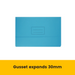 Bantex Document Wallet Manilla 230gsm Foolscap Light Blue