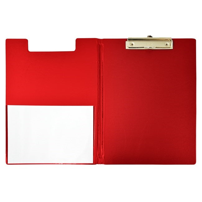 Bantex Standard Clipfolder PVC A4 Red