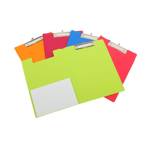 Bantex Fruits Clipfolders PVC A4 Pack 10 Assorted