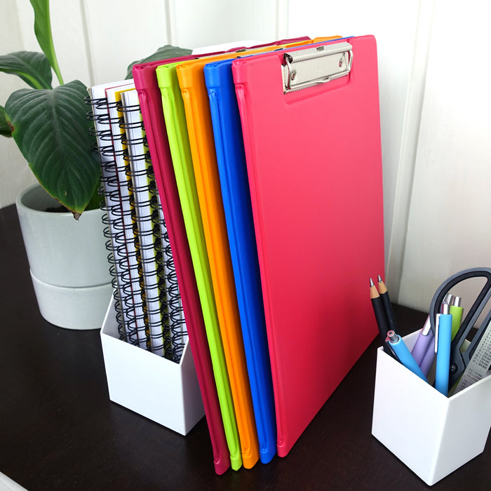 Bantex Fruits Clipfolders PVC A4 Pack 10 Assorted