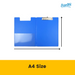 Bantex Fruits Clipfolder PVC A4 Blueberry
