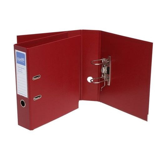 Bantex Extra Capacity Lever Arch File A4 Red