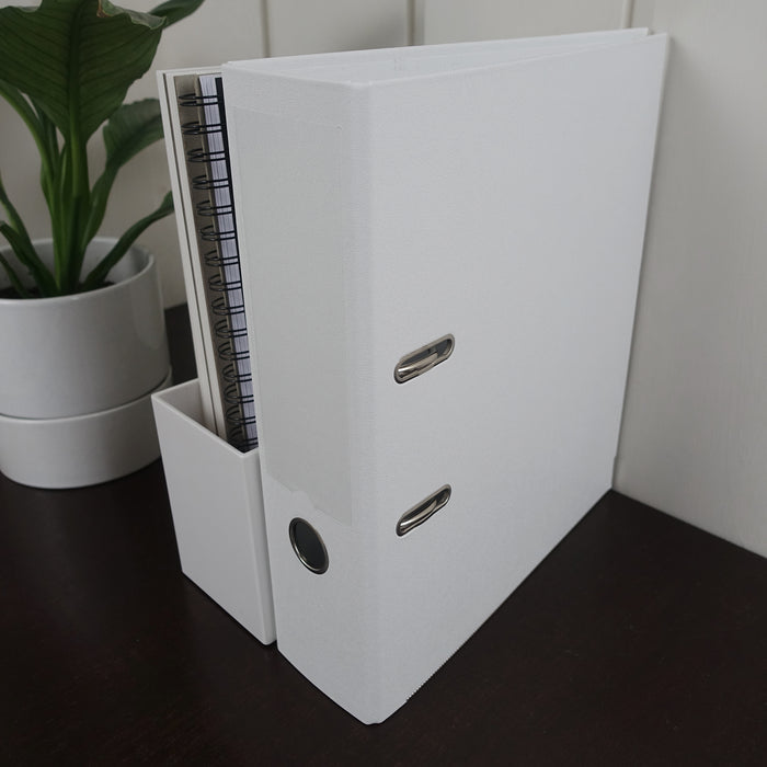 Bantex Extra Capacity Lever Arch File A4 White