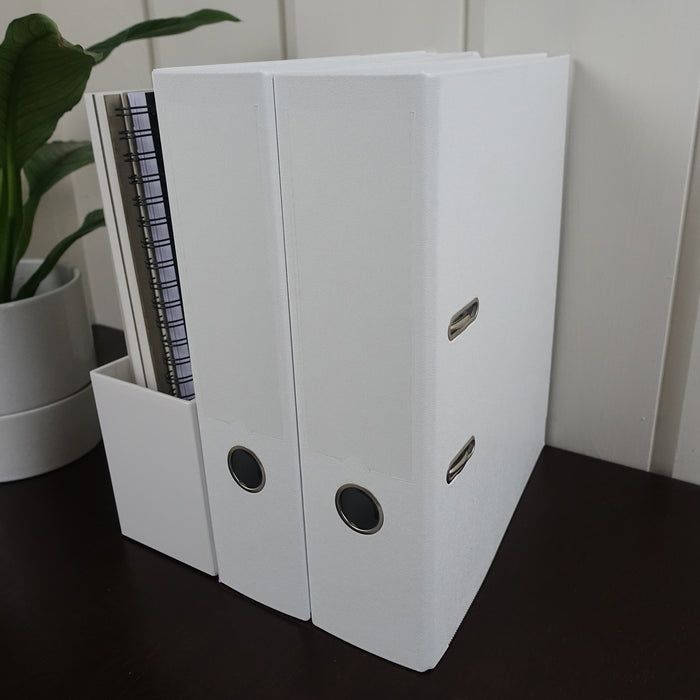 Bantex Extra Capacity Lever Arch File A4 White