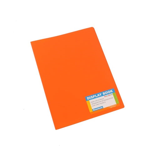 Bantex Tropical Fixed Display Books PP A4 20 Pockets Mango