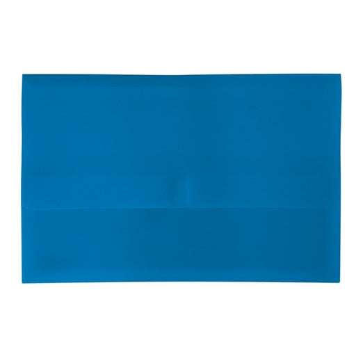 Bantex Polydoc Document Wallet PP Foolscap Bright Blue