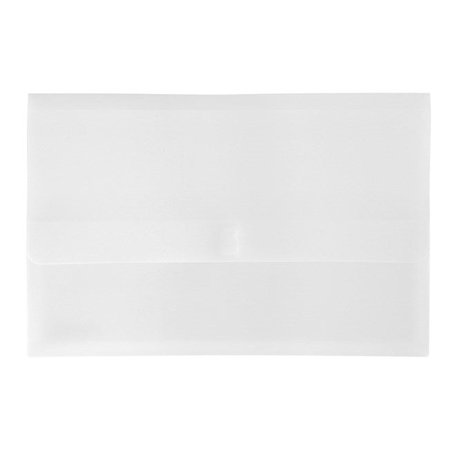 Bantex Polydoc Document Wallet PP Foolscap Clear