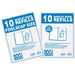 Bantex Display Books Refills A4 10 Pack Clear