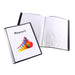 Bantex Fixed Insert Display Books PP A4 20 Pockets Black