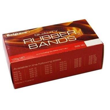 Belgrave Rubber Bands Size 32 100g