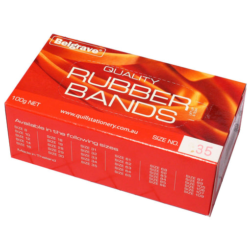 Belgrave Rubber Bands Size 35 100g