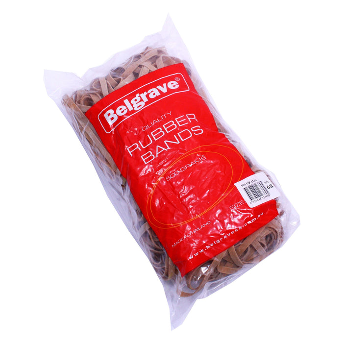 Belgrave Rubber Bands Size 68 500g