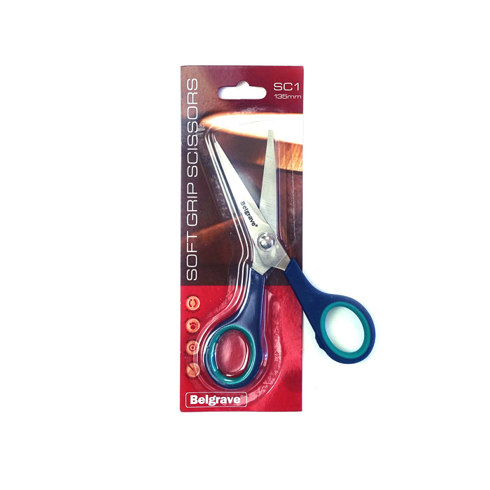 Belgrave Scissors SC1 Stainless Steel 135mm Blue/Green