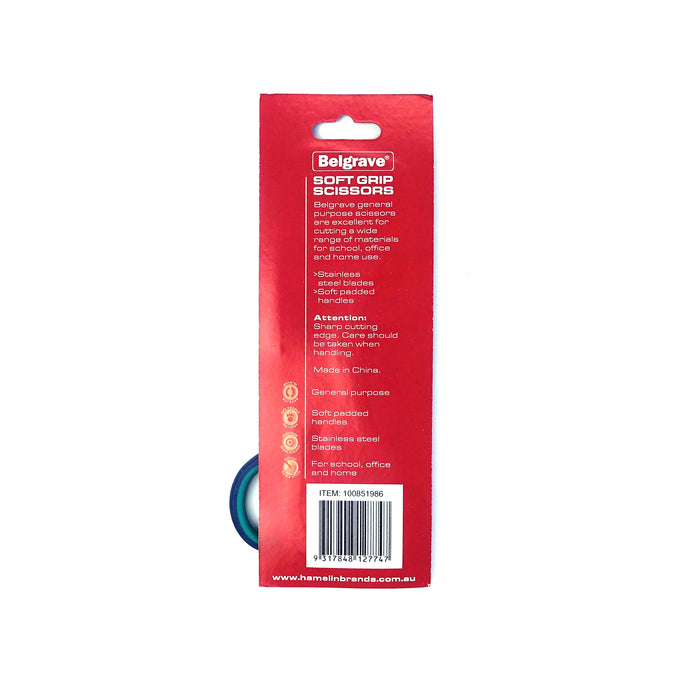 Belgrave Scissors SC1 Stainless Steel 135mm Blue/Green
