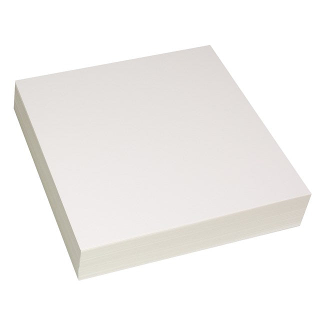 Quill Flash Cards Blank 300gsm 203 x 203mm Pack 100 White