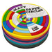Brenex Matte Circles 180mm Diameter Single Sided 500 Sheets Assorted