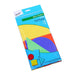 Quill Poster Board Gloss Shapes Pack 100 Assorted