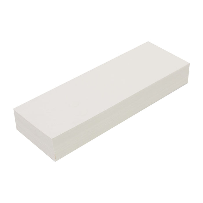 Quill Sentence Card Strips Blank 300gsm 300 x 100mm Pack 100 White